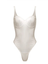 LIZAKOSHT  -  Fashion Satin Slim Corset Women's Bodysuit Solid Sleeveless Backless One Piece Romper 2025 Summer Lady New in Party Clubwear